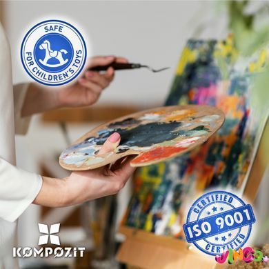 Фарба художня Acryl PRO ART Kompozit 75 мл, 321 зелений ФЦ, 321 зелений ФЦ