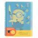 Зошит для записів YES В5, 80 аркушів, софт-тач пласт.обкл. Minions (765743)