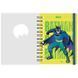 Блокнот на спіралі Kite DC Comics DC25-229, A6, 80 аркушів, клітинка