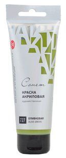 352727 Фарба акрилова СОНЕТ оливкова, 120мл ЗХК