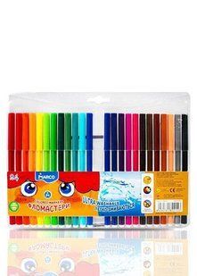 Фломастери 24 кольорів Super Washable, Marco, 1690-24 FM