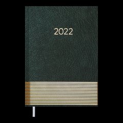 BM.2107-04 Щоденник датов. 2022 PARALLEL, A5, зелений