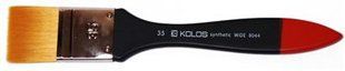 4280440035 Пензлик "Kolos", Wide 8044, синтетика, флейц, коротка ручка, №35