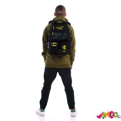 Рюкзак Kite Education для підлітків DC Batman DC25-2587M, комбінований