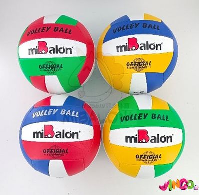 ЧП220208 М'яч волейбольний арт. FB2339 (100шт) №5, PVC 230 грам, 4 mix