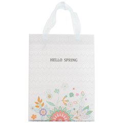 8503-10-A Пакет пластиковий подарунковий 25х19см, Hello Spring 03