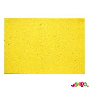 Набор Фетр мягкий з глітером, жовтий, 21 30см (741816)