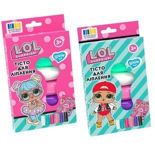 LOL41245 L.O.L. Surprise! TM 6 кольорів TM Lovin Набір для ліплення з тістом