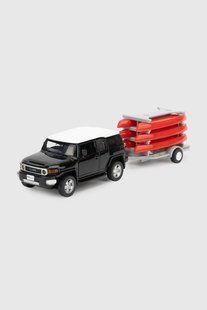 Машина+прицеп мет. АВТОПРОМ арт. 43002TR 1:43 Toyota FJ,відкр.двері