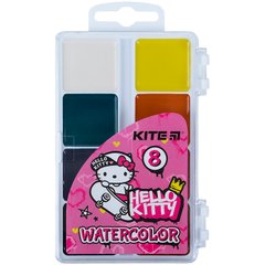 Фарби акварельні Kite Hello Kitty HK21-065, 8 кольорів