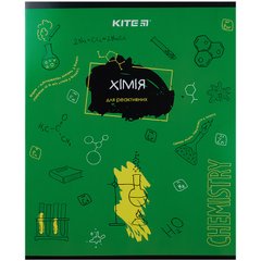 Зошит предметний Kite Classic K21-240-06, 48 аркушів, клітинка, хімія, принт