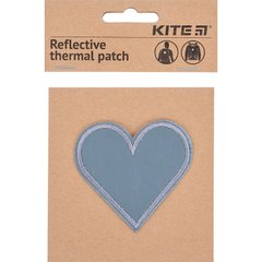 K23-115-1 Термонашивка светоотражающая, сердце