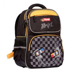 Рюкзак шкільний 1Вересня S-105 "Maxdrift", чорний/жовтий (558744)