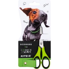 Ножиці з гумовими вставками Kite Dogs K22-123, 13см