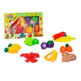 Набір продуктів &ldquo;Кулінарна фантазія&rdquo; 77360 (64 2) WToys, 18 елементів, на липучках, 159834