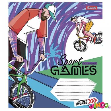 766598 А5 18 лін. 1В Sport games, зошит учнів.