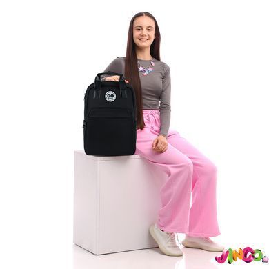 Рюкзак GoPack Teens 122M-1, Чорний