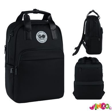 Рюкзак GoPack Teens 122M-1, Чорний