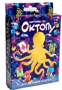 Настільна гра 30330 (укр) Октопу, в кор-ці 9,1-11,5-2,3 см