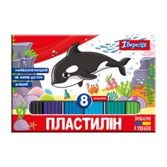 Пластилін 1 Вересня "Zoo Land", 8 кол., 160г, Україна (540587)
