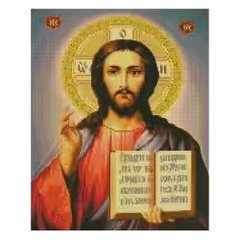 FA40053 Алмазна картина FA40053 "Ікона Ісус Христос", розміром 40х50 см кр