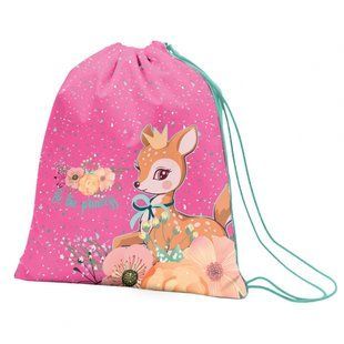 Сумка для взуття 1 Вересня SB-10 Forest princesses , рожевий, 558169, комбінований