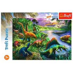 13281 Пазли - (200 елм.) - "Хижі динозаври" / Trefl