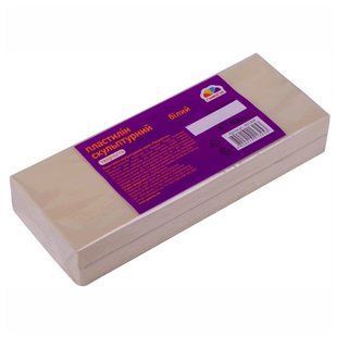 8940011 Пластилін скульптурний білий, 400 г, Rudix