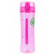 Бутылка для воды YES розовая, 680 мл (707620)