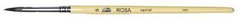 Кисточка "Roubloff", белка, круглая, короткая ручка, покрытая лаком, 1410, №9