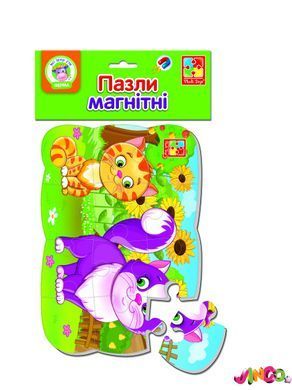 VT3205-73 Пазли на магніті А5 "Котики" VT3205-73 (укр)