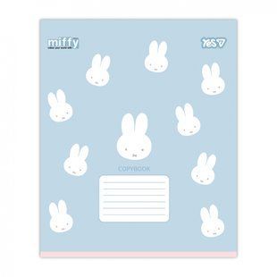768710 Зошит учнівський Yes "Miffy Flowers" А5 12 кос.