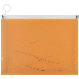 1498-40-A Папка на блискавці zip-lock, А5+ Waves-1