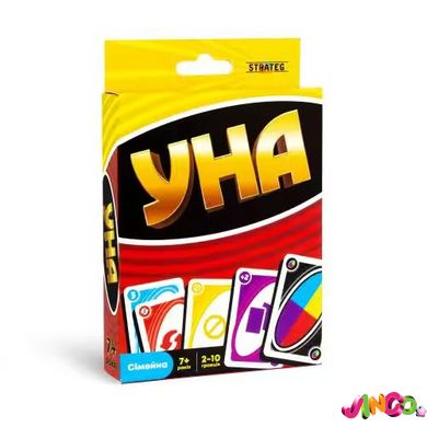 30447 Настільна гра Strateg УНА classic карткова українською мовою (30447)