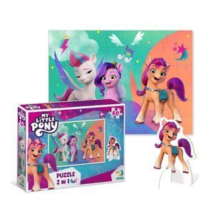 200138 Пазл на 60 елементів з фігуркою &laquo;My Little Pony&raquo;