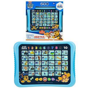 Іграшка планшет Kids Hits арт. KH01 014L, Абетка. Paw Patrol, батар., звук, у короб.
