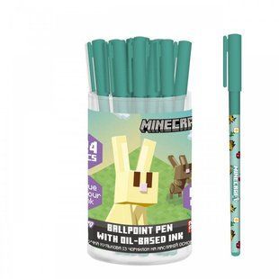 Ручка кулькова Yes "Minecraft.Spring" 0,7 мм синя (412280)
