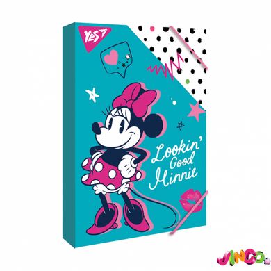491953 Папка для зошитів YES картонна В5 "Minnie Mouse"