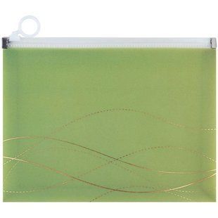 1498-42-A Папка на блискавці zip-lock, А5+ Waves-3