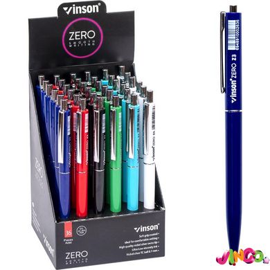 115653 Ручка масляна VINSON синяя Z3 автоматична