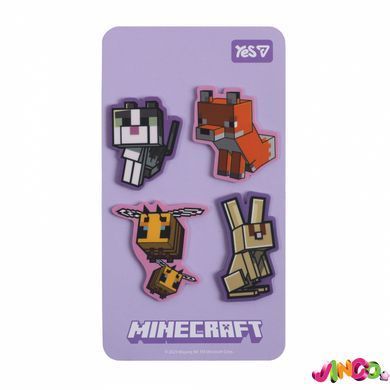 Закладкистікери Yes "Minecraft.Spring", пластик, 80 шт (4х20) (170449)