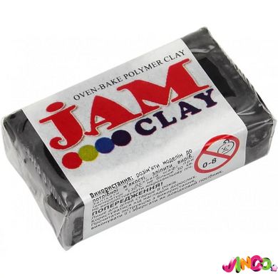 50100902 Пластика Jam Clay, Чорний, 100г, ROSA TALENT