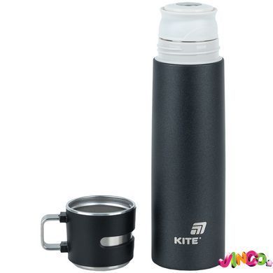 Термос Kite 500 мл, чорний (K25-1224-1)