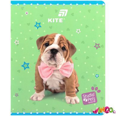 Зошит шкільний Kite Studio Pets SP26-238, 24 аркуші, клітинка