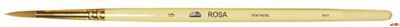 Пензлик "Roubloff", синтетика, кругла, довга ручка, покрита лаком, 1312, №0