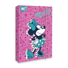 491956 Папка для работы YES картонная А4 "Minnie Mouse"