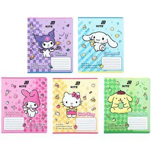 Зошит шкільний Kite Hello Kitty HK26-232, 12 аркушів, клітинка