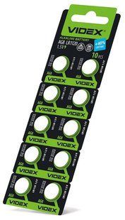 Батарейка AG 8 (LR11201) blister card 10 pc