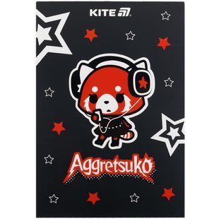 Блокнот-планшет Kite Aggretsuko AR25-194, A5, 50 аркушів, клітинка, принт