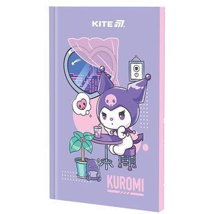 Блокнот Kite Kuromi HK25-193, термобіндер, А5, 64 аркуси, нелінований